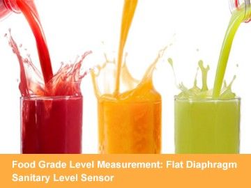 Food Grade Level Measurement: Flat Diaphragm Sanitary Level Sensor