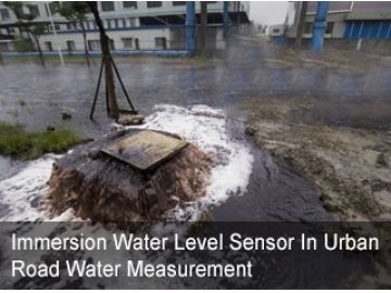 Immersion Water Level Sensor In Urban Road Water Measurement