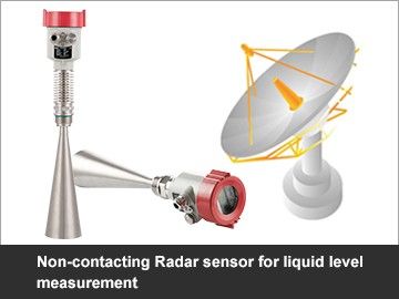 Radar liquid level sensor for liquid level measurement