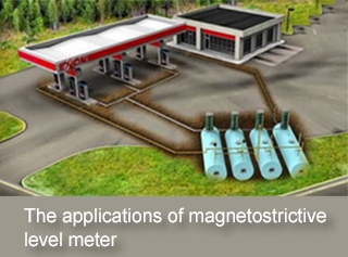 The applications of magnetostrictive level meter