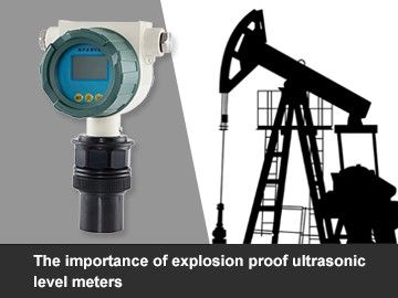 Explosion proof ultrasonic level meters used in fuel treatment
