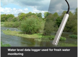 Water level data logger used for fresh water monitoring