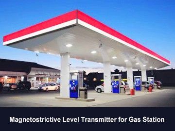 Magnetostrictive Level Transmitter for Gas Station