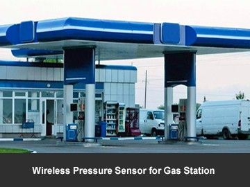 Wireless Pressure Sensor for Gas Station