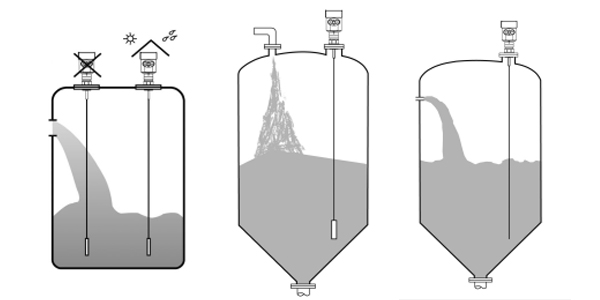 Radar level transmitters for water level measurement