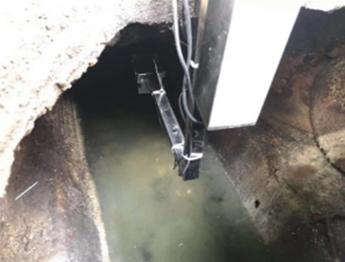 Radar flow meters are used for water flow measurement