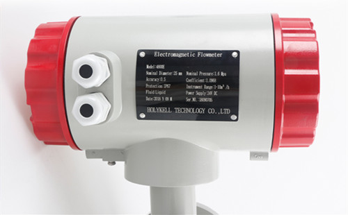 Holykell electromagnetic flow meter for coconut milk measuring