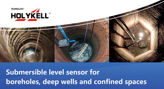 borehole level sensors for deep wells