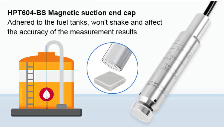 Magnetic End Cap Fuel Tank Level Sensor