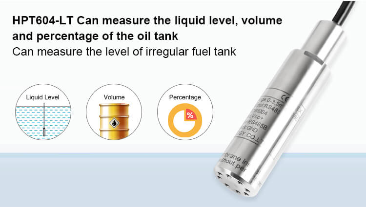 HPT604-LT Fuel Level and Volume Sensor