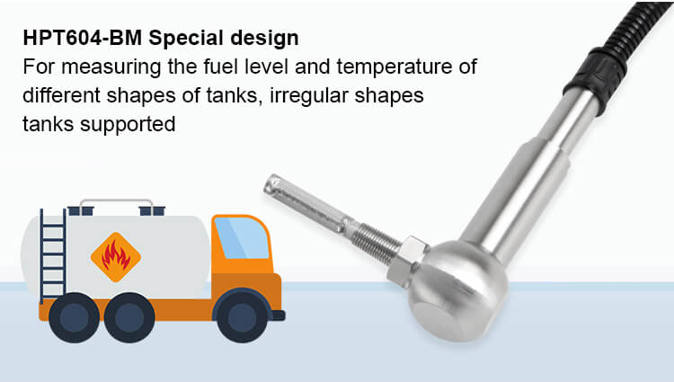 Tank bottom level sensor