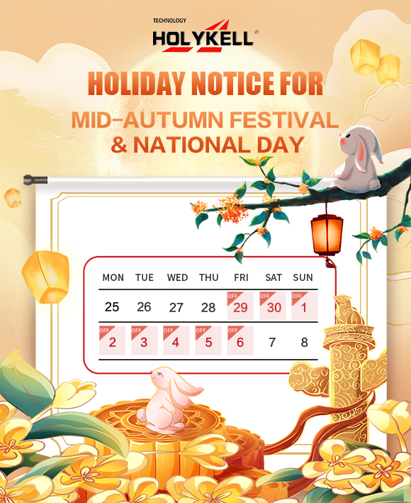 Holiday Announcement of Mid-Autumn Festival and National Day 